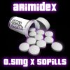 Arimidex 0.5mg x 50 Pills – USA
