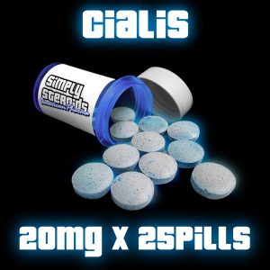 Cialis 20mg x 25 Pills – USA