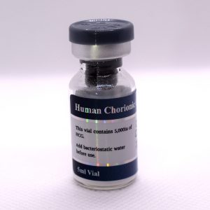 Alternative view of HCG 5,000iu Vial