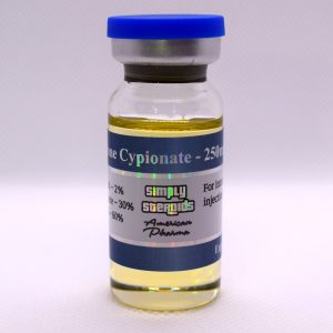 Alternative view of Testosterone Cypionate 250mg/ml – 30ml Vial