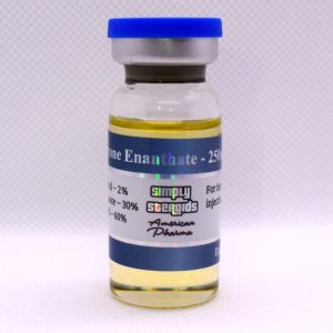 Alternative view of Testosterone Enanthate 250mg/ml – 30ml Vial